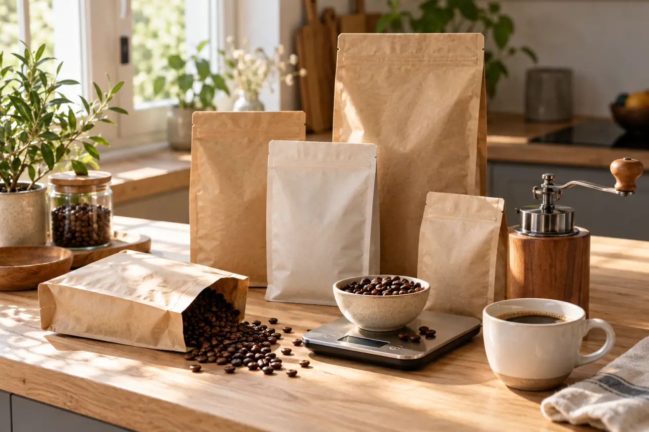 Livraison de café en grain : le bon volume pour éviter les paquets qui vieillissent