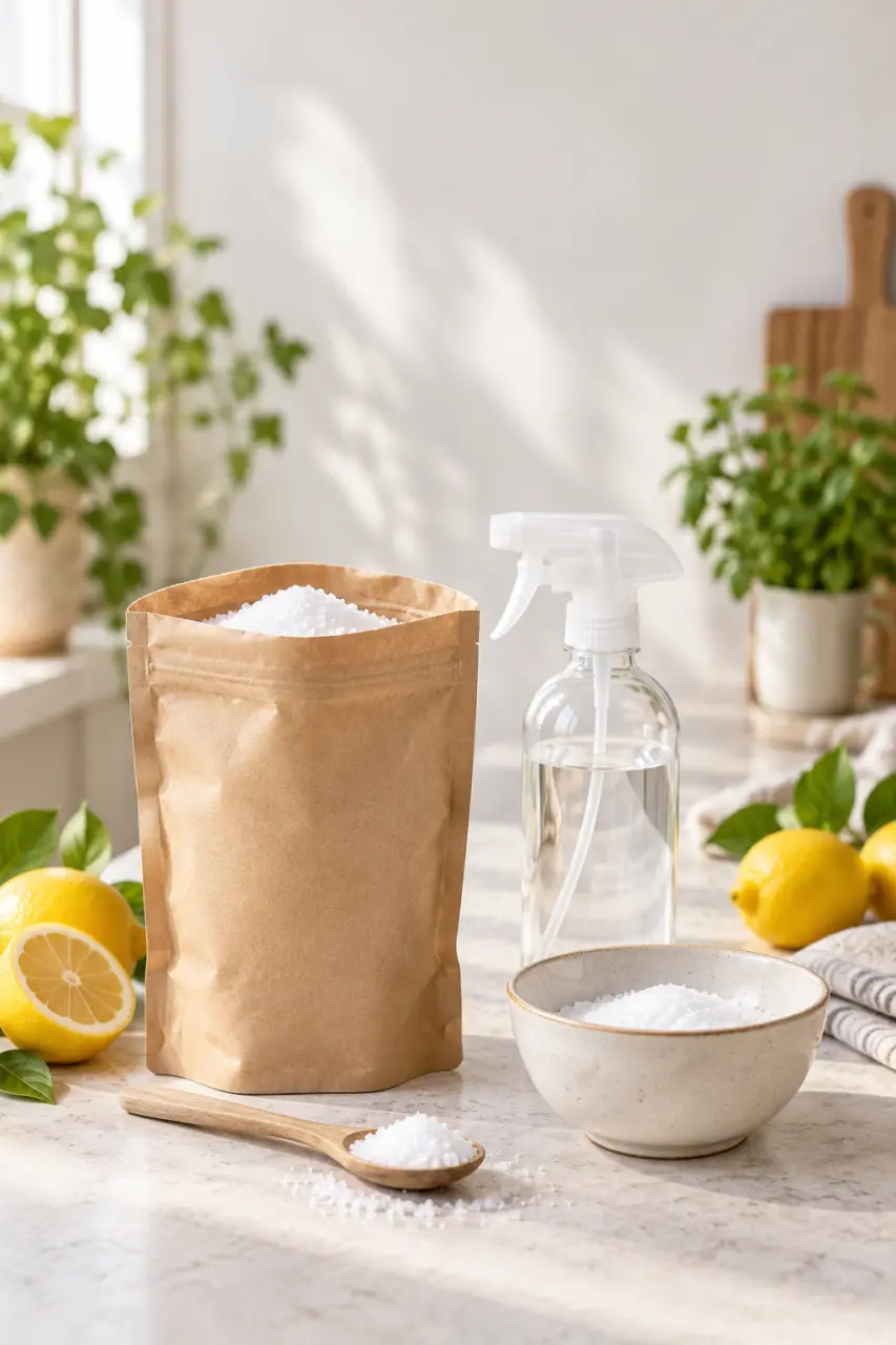 Acide citrique pour le ménage : 3 raisons de préférer cette alternative au vinaigre blanc