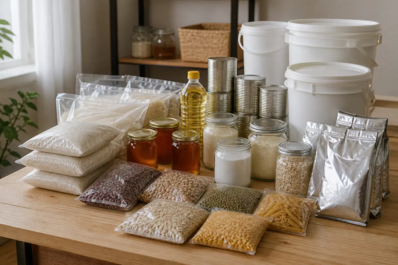 Riz blanc, conserves, miel : quels aliments longue conservation choisir pour tenir 30 ans sans ruiner un stock ?
