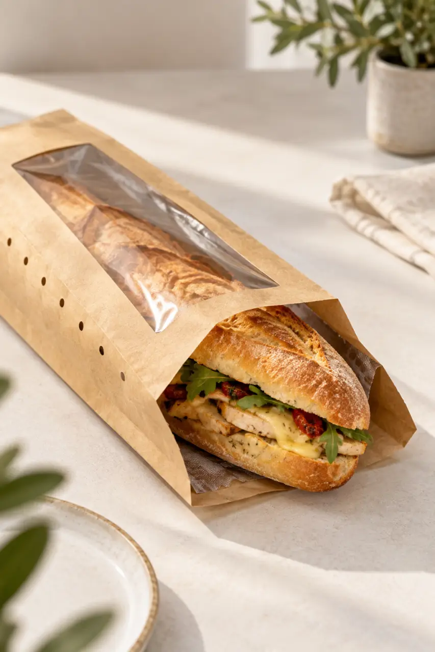 Emballage sandwich : protéger le chaud sans ramollir le pain ni perdre en visibilité