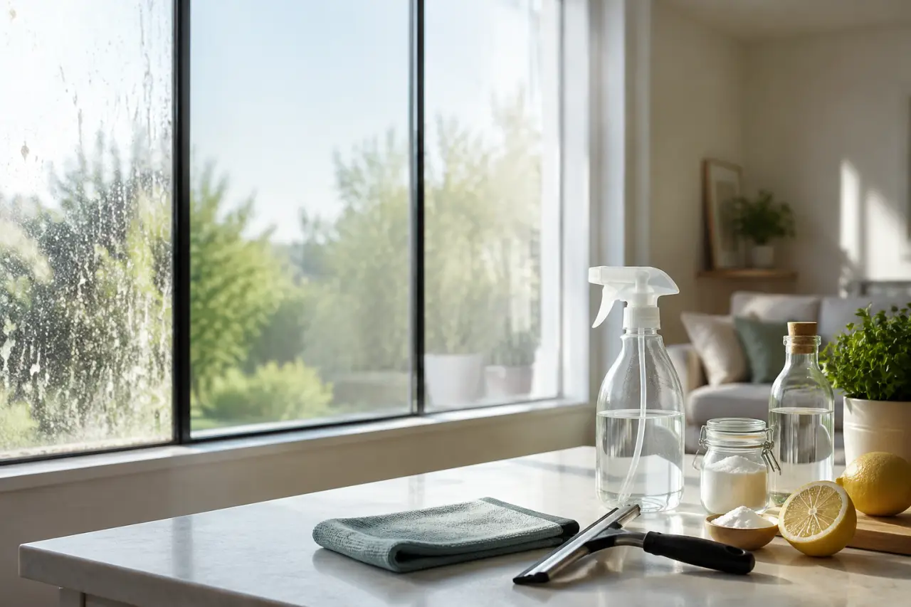Vitres sans traces : choisir le bon produit maison selon la saleté et la pièce